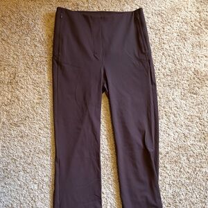 lululemon athletica Smooth Pull On Pants-Tall 
Brown Straight Leg Pants